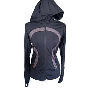 Vintage lululemon full zip sweater sz 6